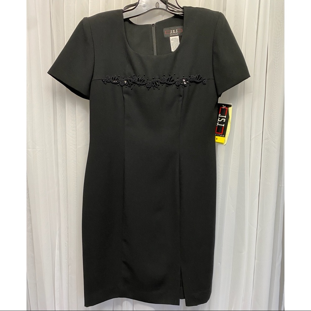 Black JSJ 6P dress NWT!